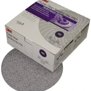 3M 6" P240C Hookit Purple Clean Sanding Disc 334U (1814)