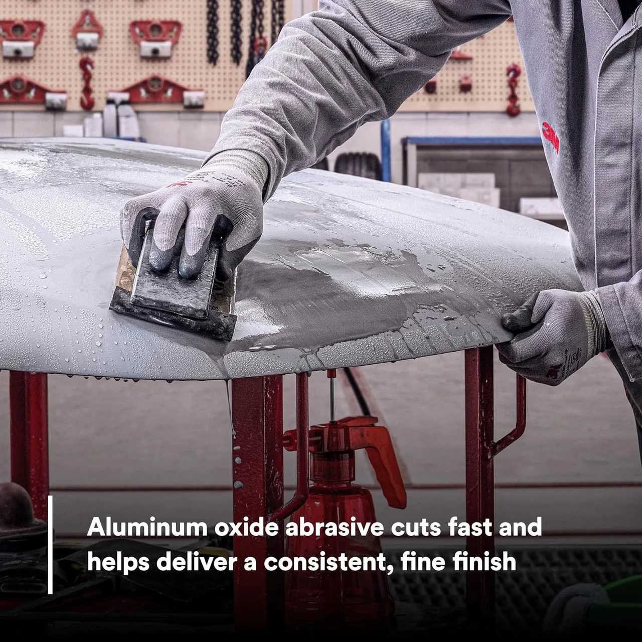 3M 9" X 11" 2000A Wetordry Abrasive Sheet 401Q (2020) — product image 4