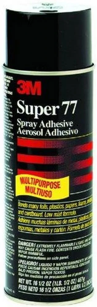 3M 24oz Super77 Multipurpose Spray Adhesive Aerosol (21210)