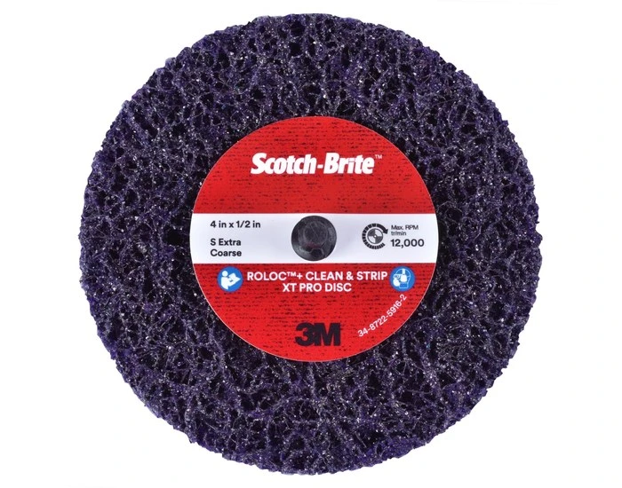 3M Scotch-Brite Roloc+ 4" Clean & Strip XT Pro Disc (21552) — product image 2