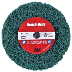3M 4" X 1/2" Roloc Clean & Strip XT Pro Extra Cut Disc (21555)