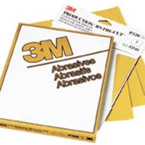 3M 9" X 11" P80A Production Resinite Gold Sheet (2549)