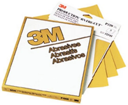 3M 9" X 11" P80A Production Resinite Gold Sheet (2549)