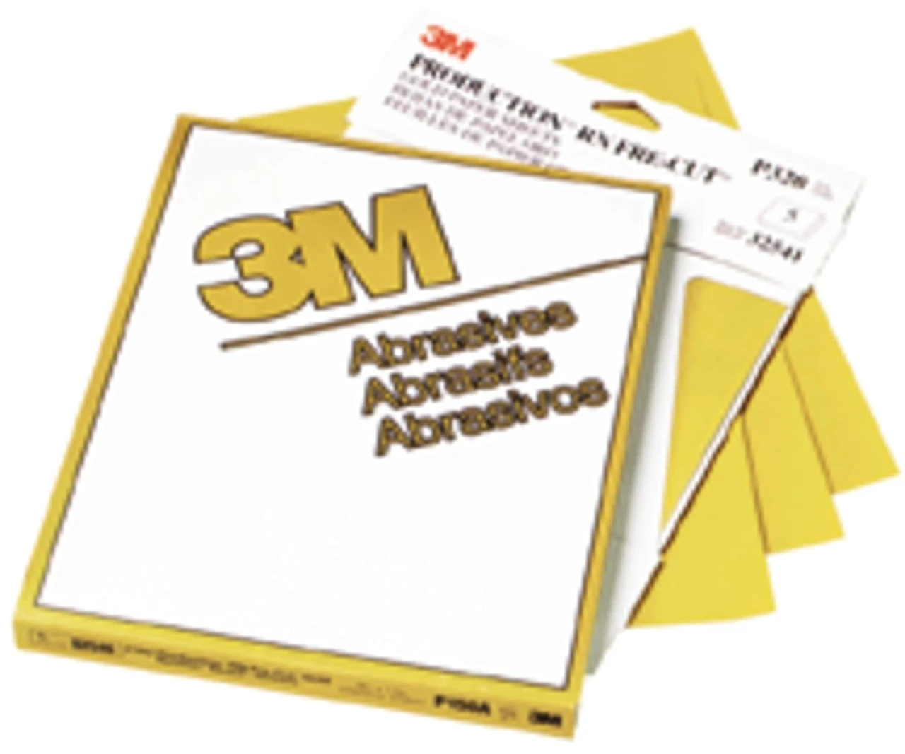 3M 2-3/4" X 17-1/2" P180A Gold Abrasive Sheet 216U (2568) — product image 2