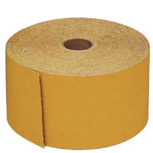 3M 2-3/4" X 45 Yards P320A Stikit Gold Abrasive Sheet Roll 216U (2591) — product image 2