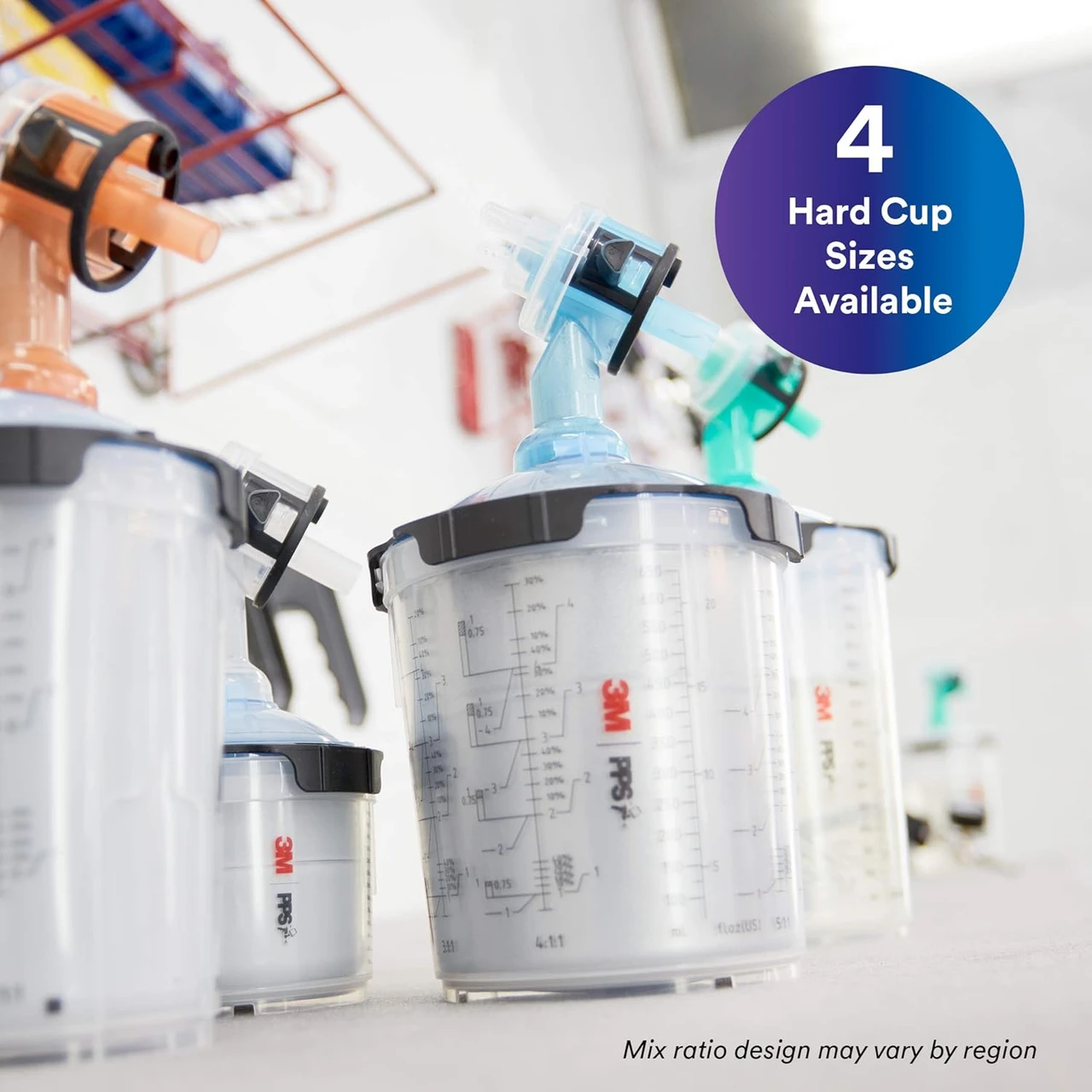 3M 22oz Standard PPS 2.0 Spray Gun Cups (26001) — product image 5