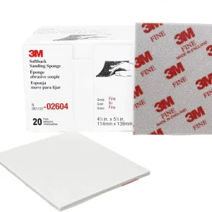 3M 4-1/2" X 5-1/2" Fine Softback Sanding Sponge (2604)