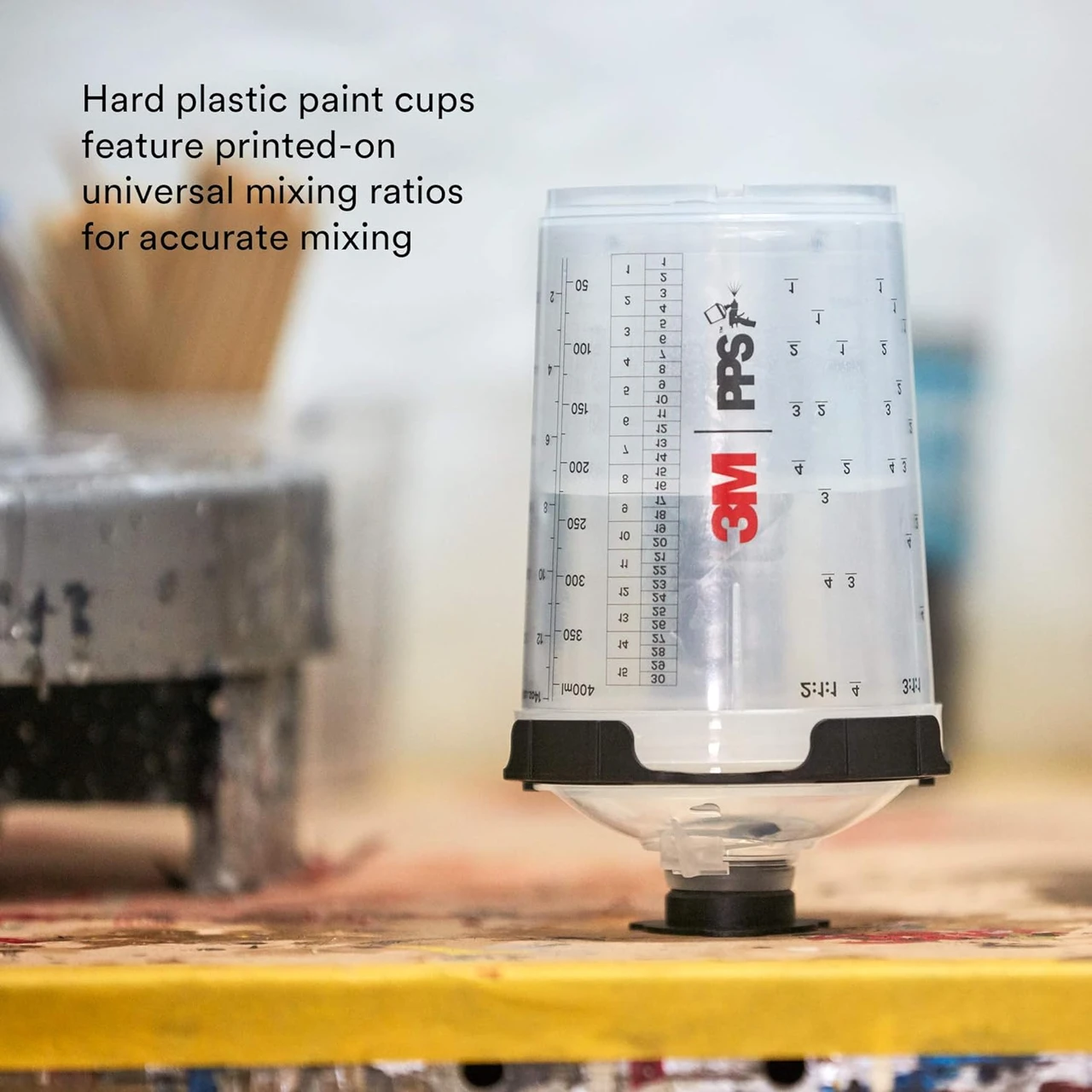 3M 13.5 oz Midi PPS 2.0 Series Spray Gun Cups (26122) — product image 4