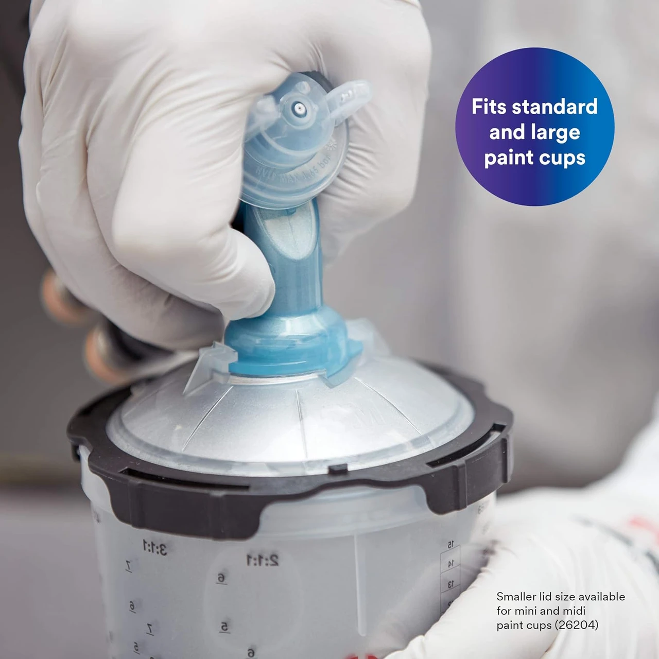 3M Standard/Large 200 Micron Filter PPS Series 2.0 Lid (26200) — product image 5