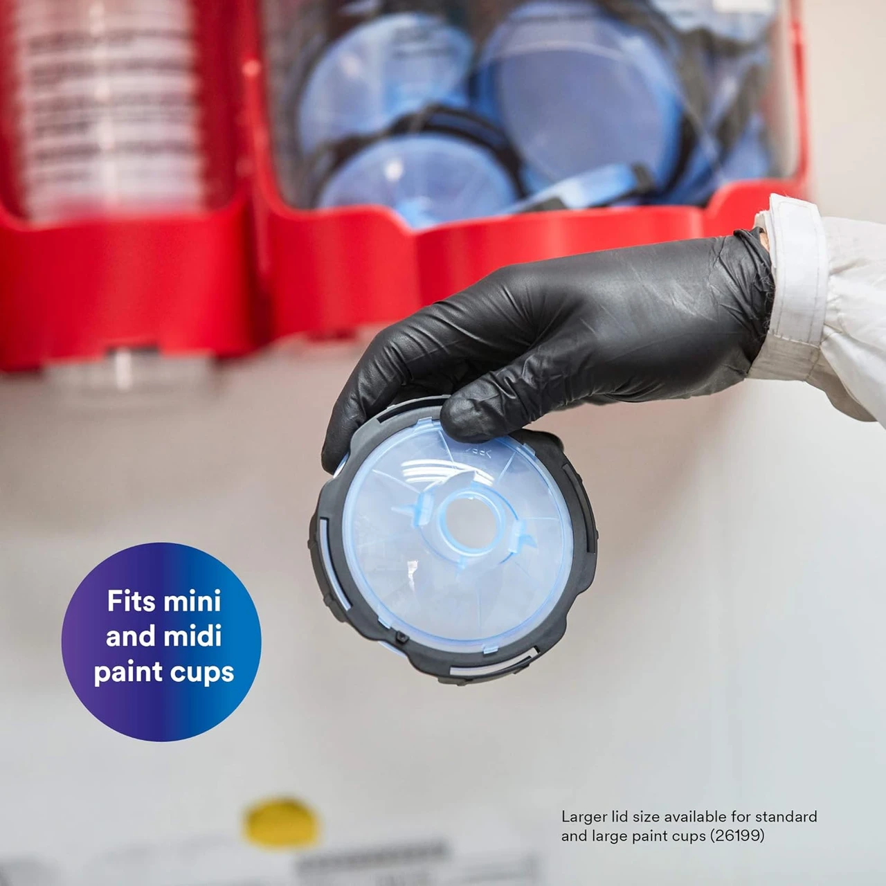 3M Midi/Mini/Micro 125 Micron Filter PPS Series 2.0 Lids (26205) — product image 5