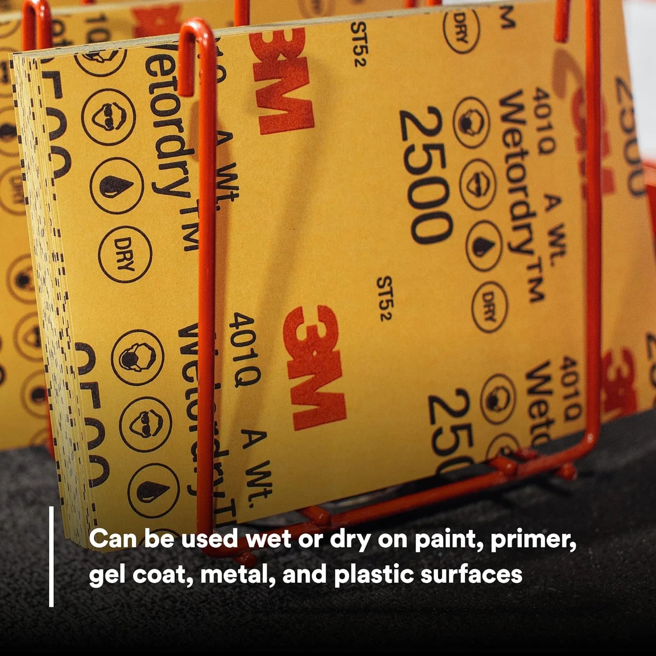 3M 5-1/2" X 9" 1000C Wetordry Abrasive Sheet 434Q (2621) — product image 3