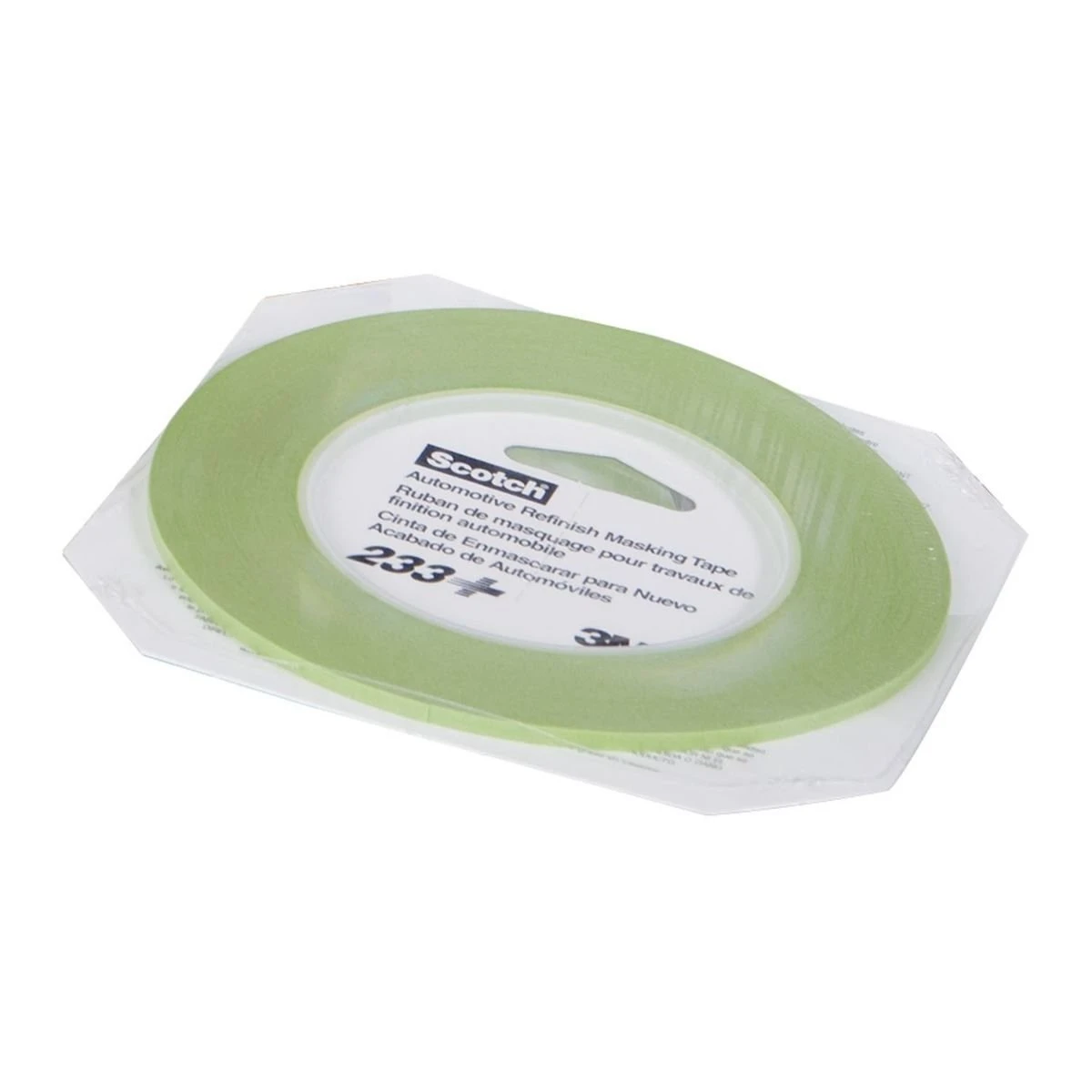 3M 3mm X 55m Green 233+ Scotch Performance Green Masking Tape (26343)