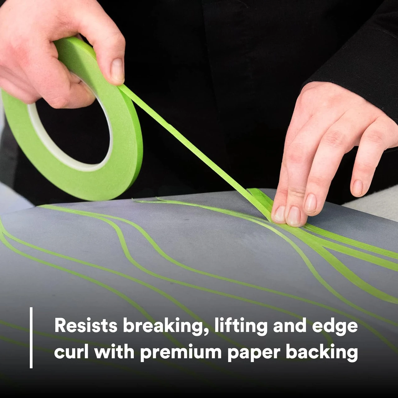 3M 6mm X 55m Green Scotch 233+ Performance Masking Tape (26344) — product image 3
