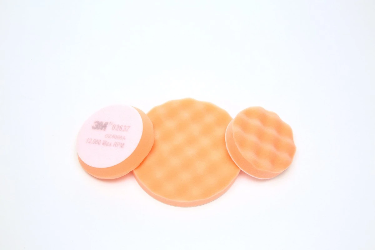3M 3-3/4" Orange Finesse-it Foam Buffing Pad (2648)