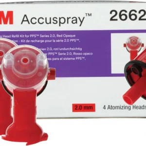 3M 2.0mm Red PPS Accuspray Atomizing Head Refill Pack (26620)