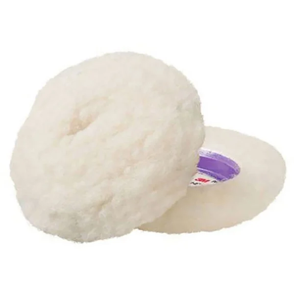 3M 4" Single Sided Perfect-It Low Lint Wool Compounding Pad (30040)