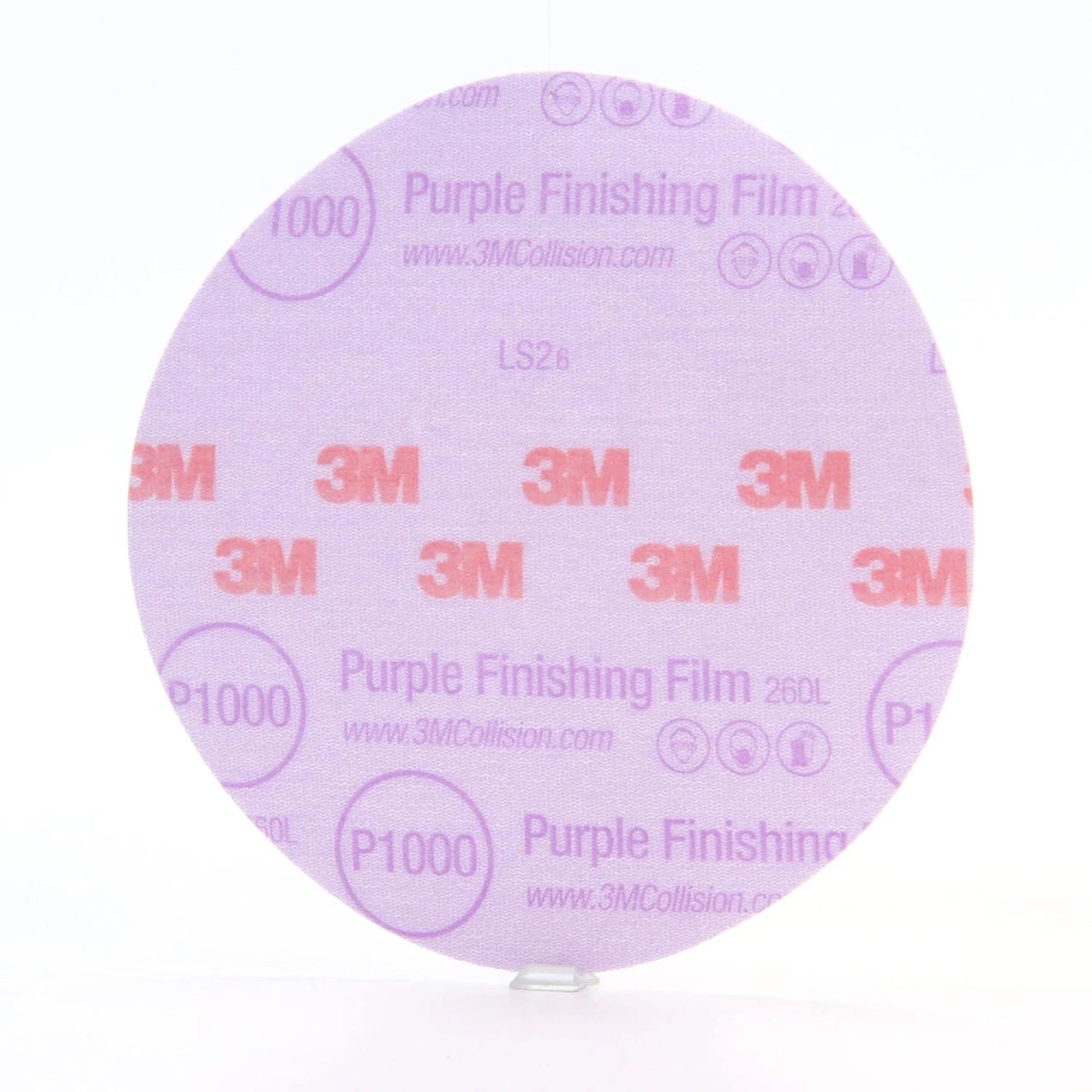 3M 6" P1000 Hookit Purple Finishing Film Disc (30669) — product image 8