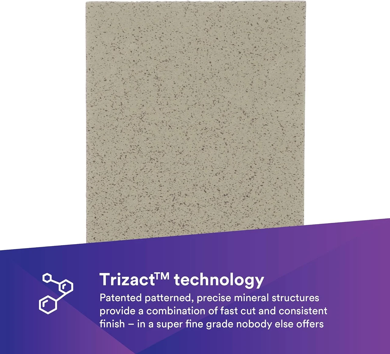3M 70mm X 140mm 8000+Grit Trizact Hookit Foam Abrasive Sheet (30803) — product image 5