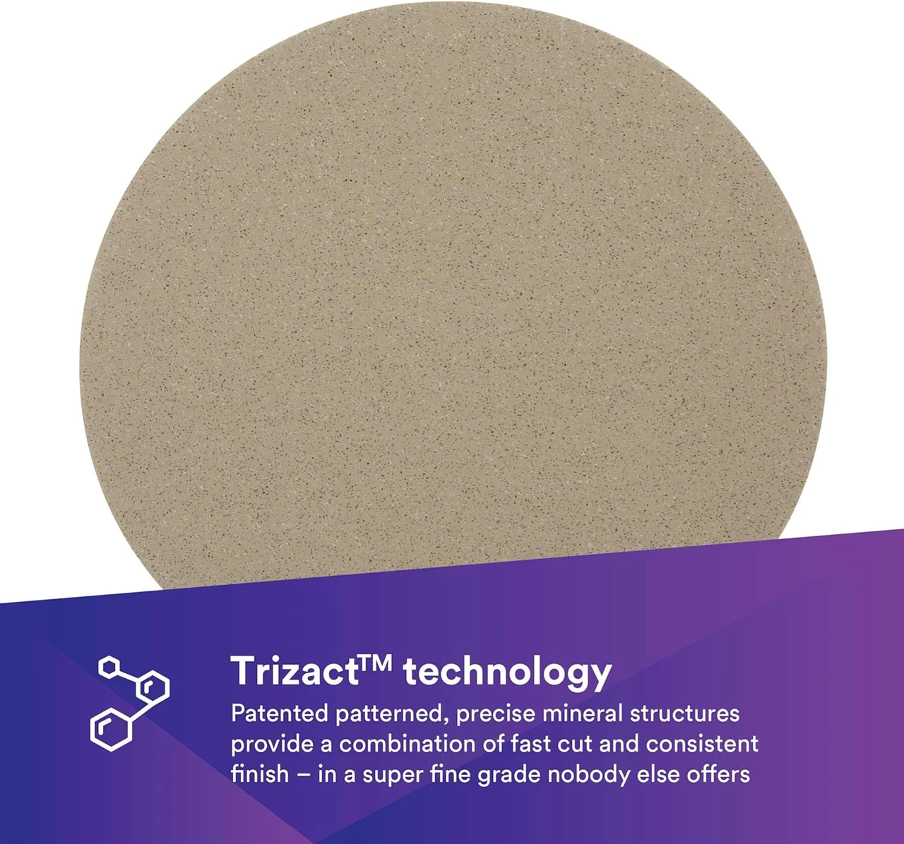 3M 5" 8000+Grit Trizact Hookit Foam Disc (30805) — product image 5