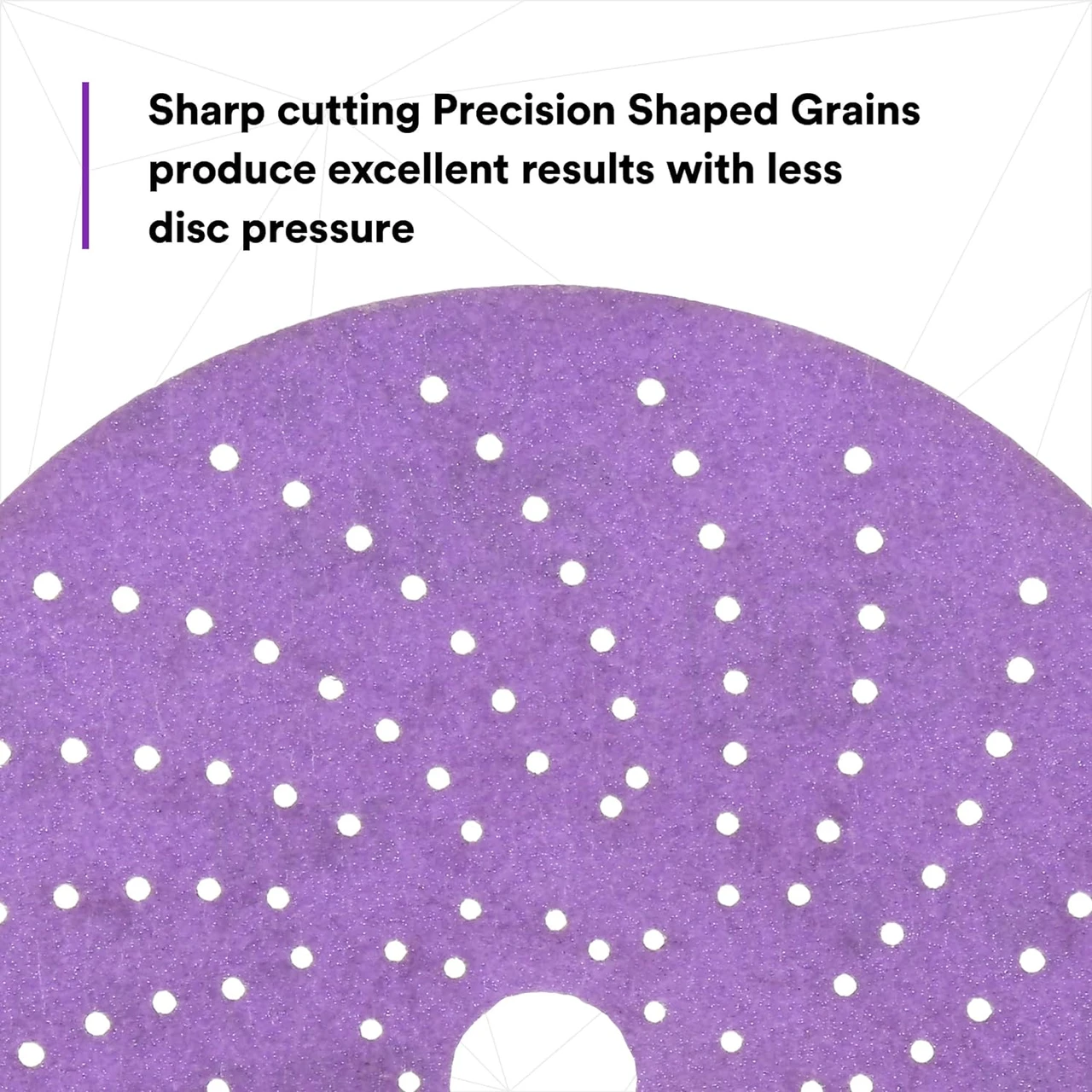 3M 6" 220+Grit Cubitron II Hookit Clean Sanding Abrasive Discs (31481) — product image 7
