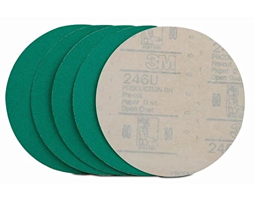 3M 6" 40+Grit Green Corps Stikit Sanding Disc (31547) — product image 3