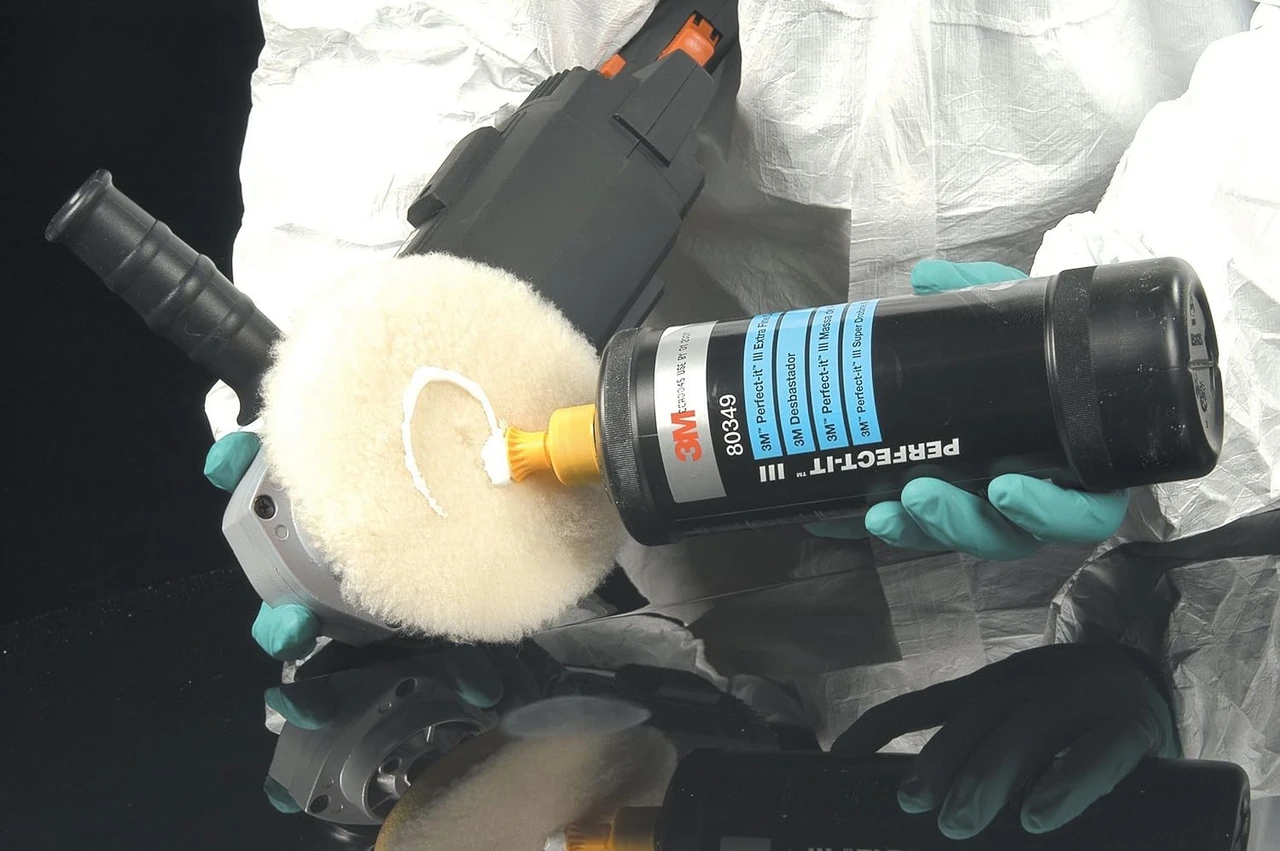 3M 6" Perfect-It Quick Connect Wool Compounding Pad (33287) — product image 3