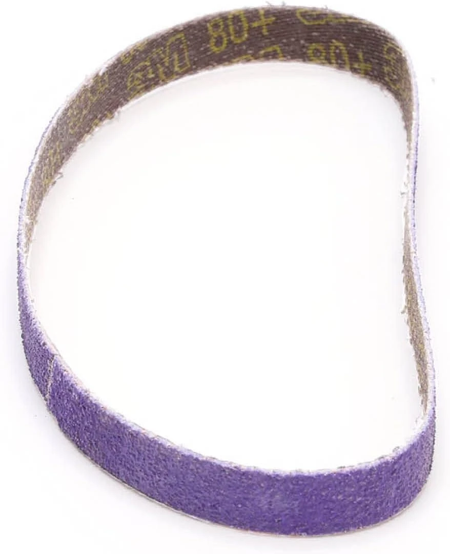 3M 3/8" X 13" 80+ Grit Cubitron II File Belt 786F (33440) — product image 8