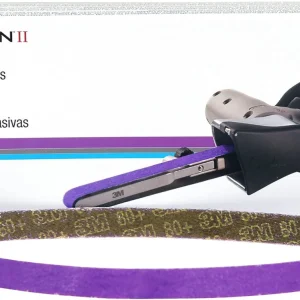 3M 1/2" X 18" 80+ Grit Cubitron II File Belt 786F (33446)