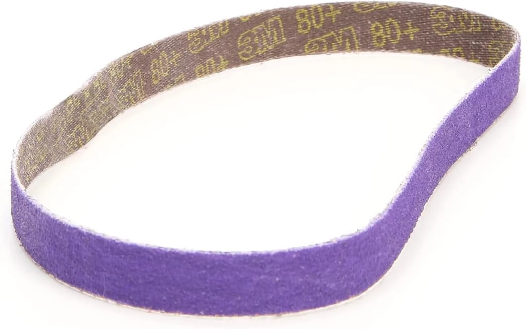 3M 1/2" X 18" 80+ Grit Cubitron II File Belt 786F (33446) — product image 9