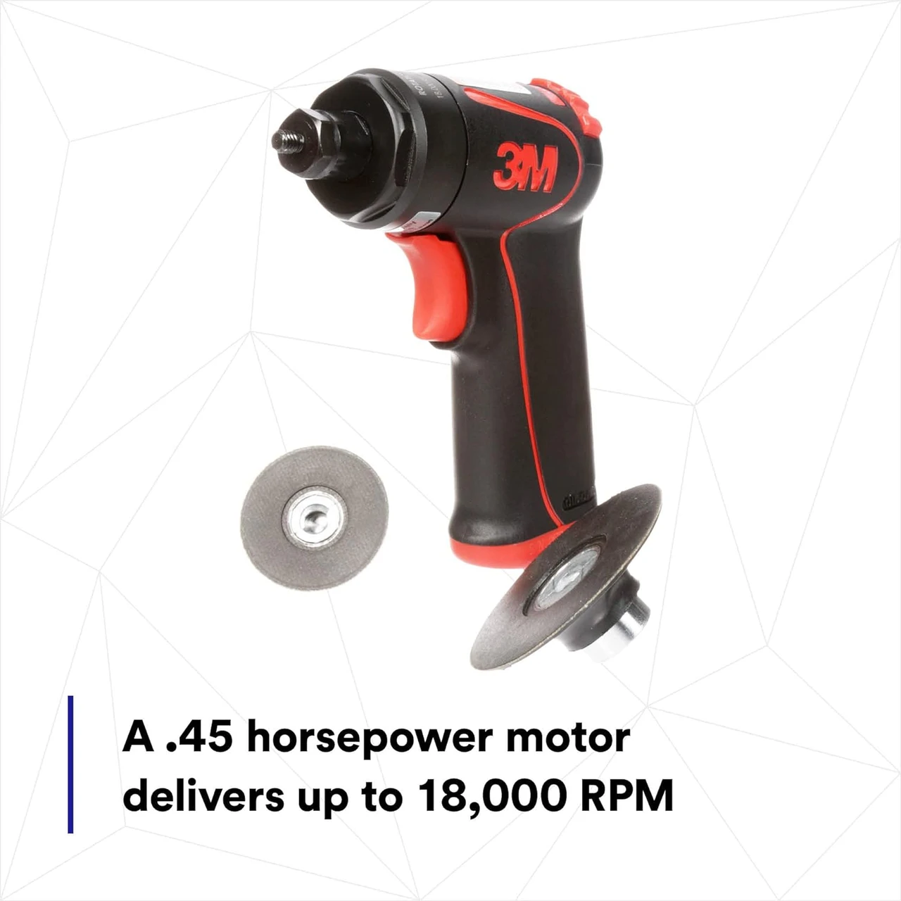 3M 50mm & 75mm Pistol Grip Disc Sander (33577) — product image 4