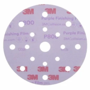 3M 6" P800 Dust Free Hookit Purple Finishing Film Disc (34781)
