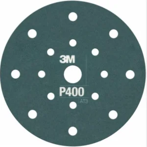 3M 6" P400 Dust Free Hookit Flexible Abrasive Disc (34800)