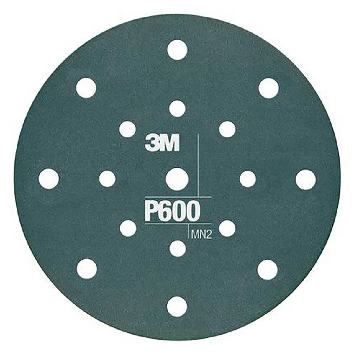 3M 6" P600 Dust Free Hookit Flexible Abrasive Disc (34801)