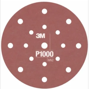 3M 6" P1000 Dust Free Hookit Flexible Abrasive Disc (34803)