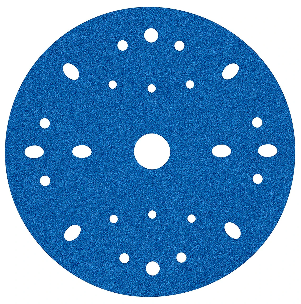 3M 6" 40+Grit Multi-Hole Hookit Blue Abrasive Disc (36170) — product image 2