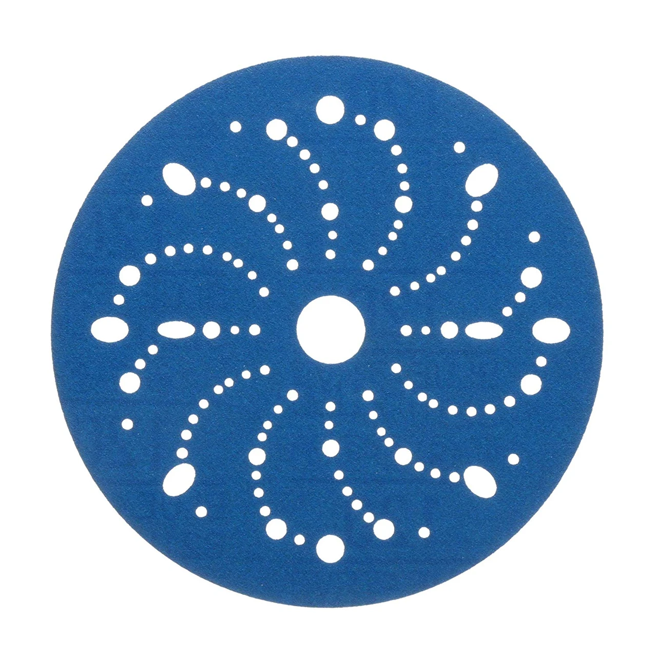 3M 6" 120+Grit Multi-Hole Hookit Blue Abrasive Disc (36174) — product image 2