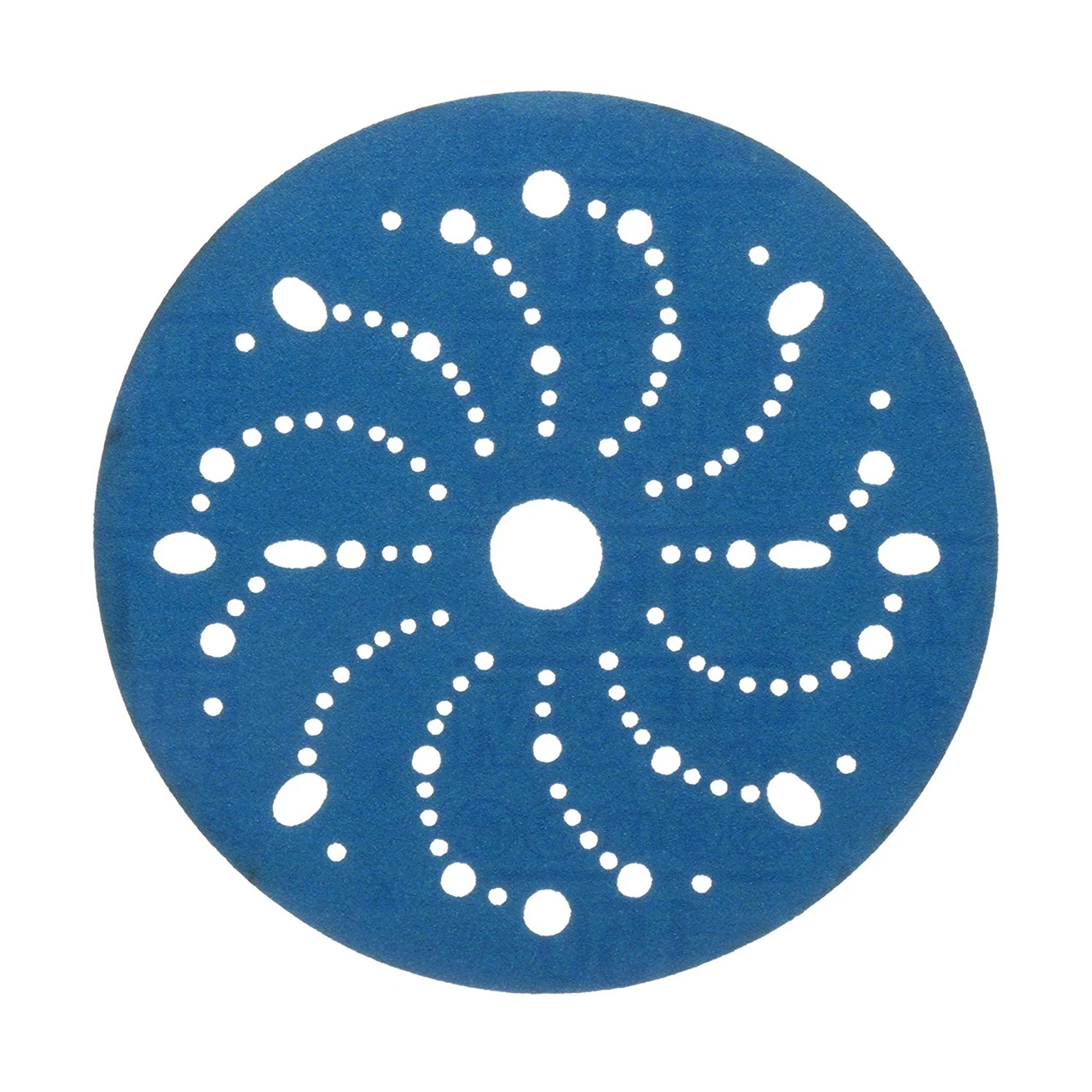 3M 6" 150+Grit Multi-Hole Hookit Blue Abrasive Disc (36175) — product image 2