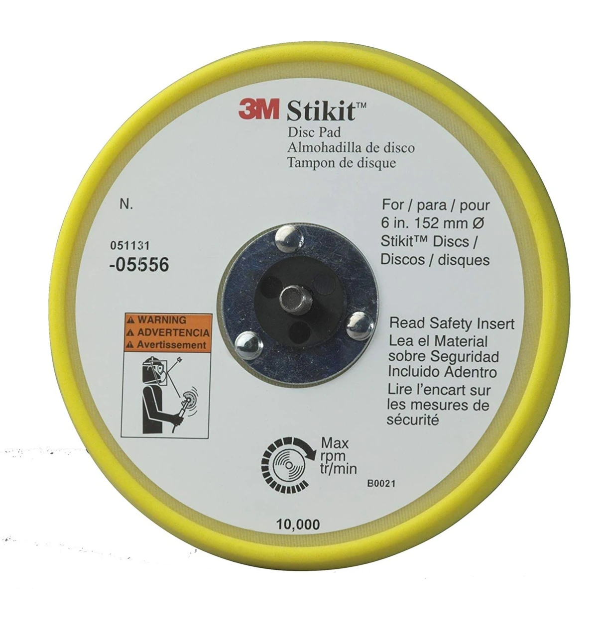 3M 6" 150+Grit Stikit Blue Abrasive Disc (36205) — product image 3