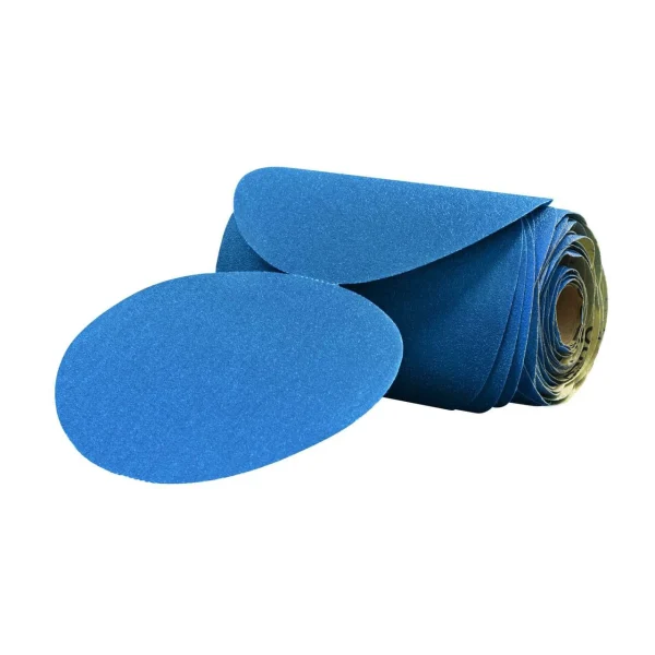 3M 6" 320+Grit Stikit Blue Abrasive Disc Roll (36210)