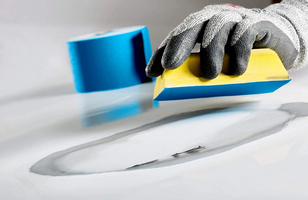 3M 2.75" X 30 Yards 240+Grit Stikit Blue Abrasive Disc (36223) — product image 2