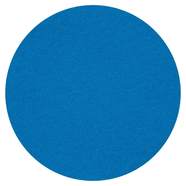 3M 6" 80+Grit No Hole Hookit Blue Abrasive Disc (36241)