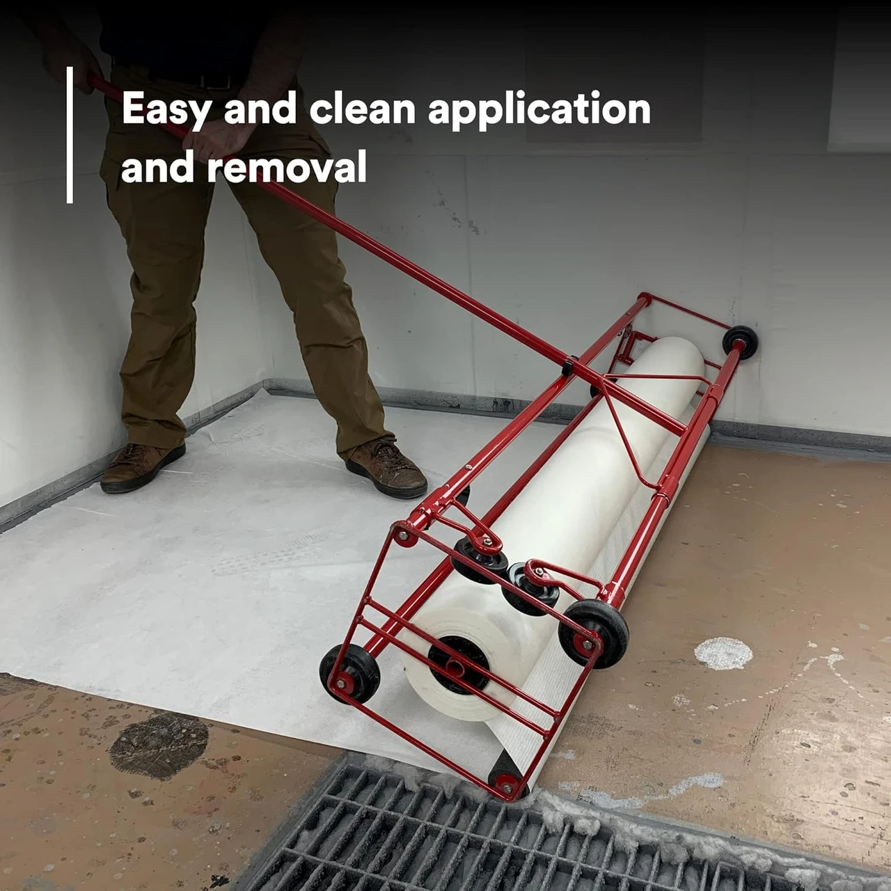3M 28" X 300' White Dirt Trap Protection Material (36852) — product image 6