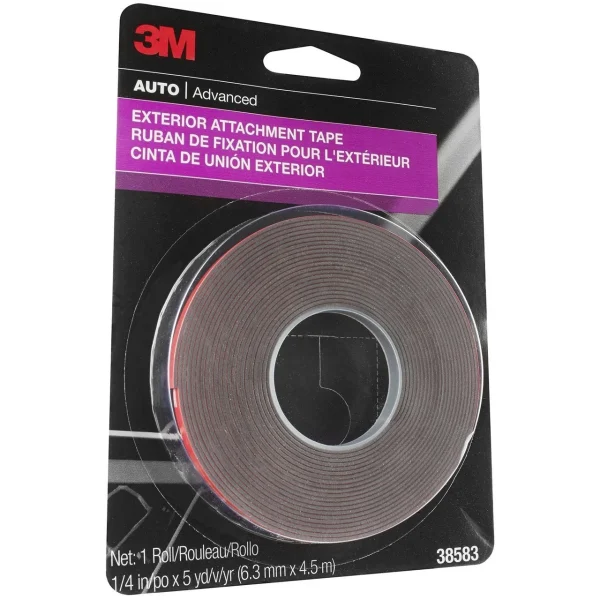 3M 1/4" X 15' Exterior Attachment Tape (38583)
