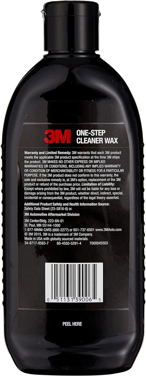3M 16 oz One Step Cleaner Wax (39006) — product image 2