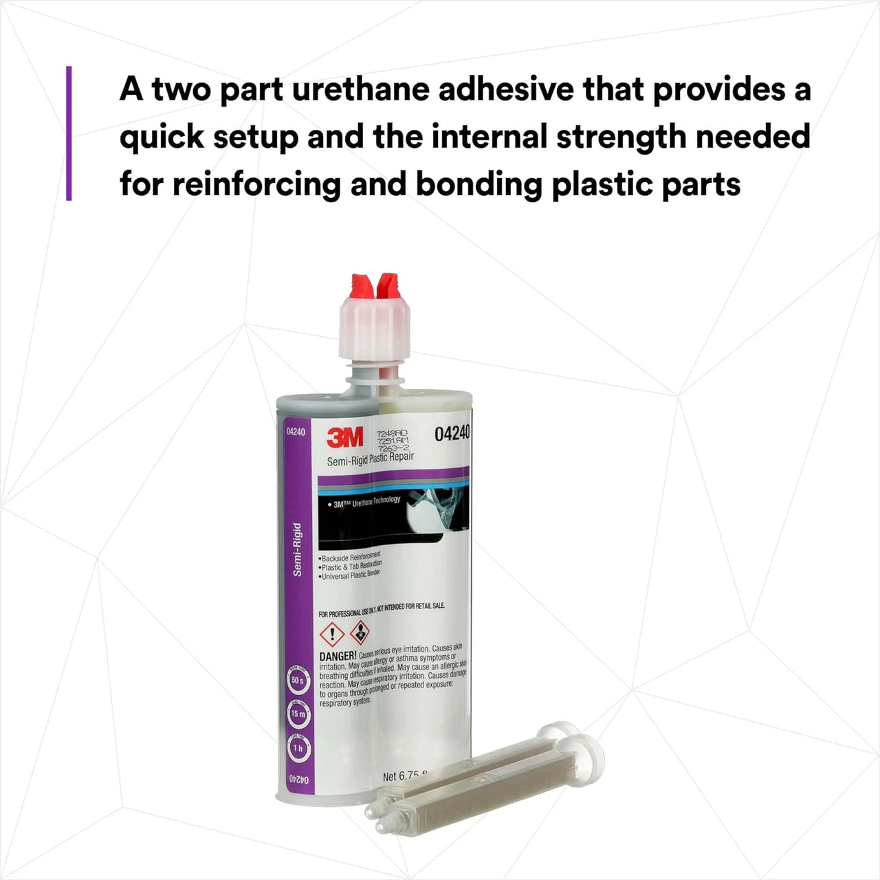 3M 200mL Semi-Rigid Plastic Repair (4240) — product image 4