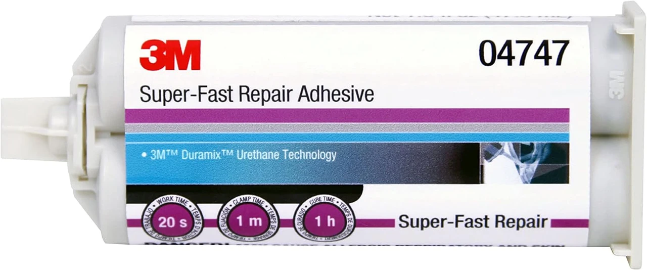 3M 47.3 mL Amber Super-Fast Repair Adhesive (4747)
