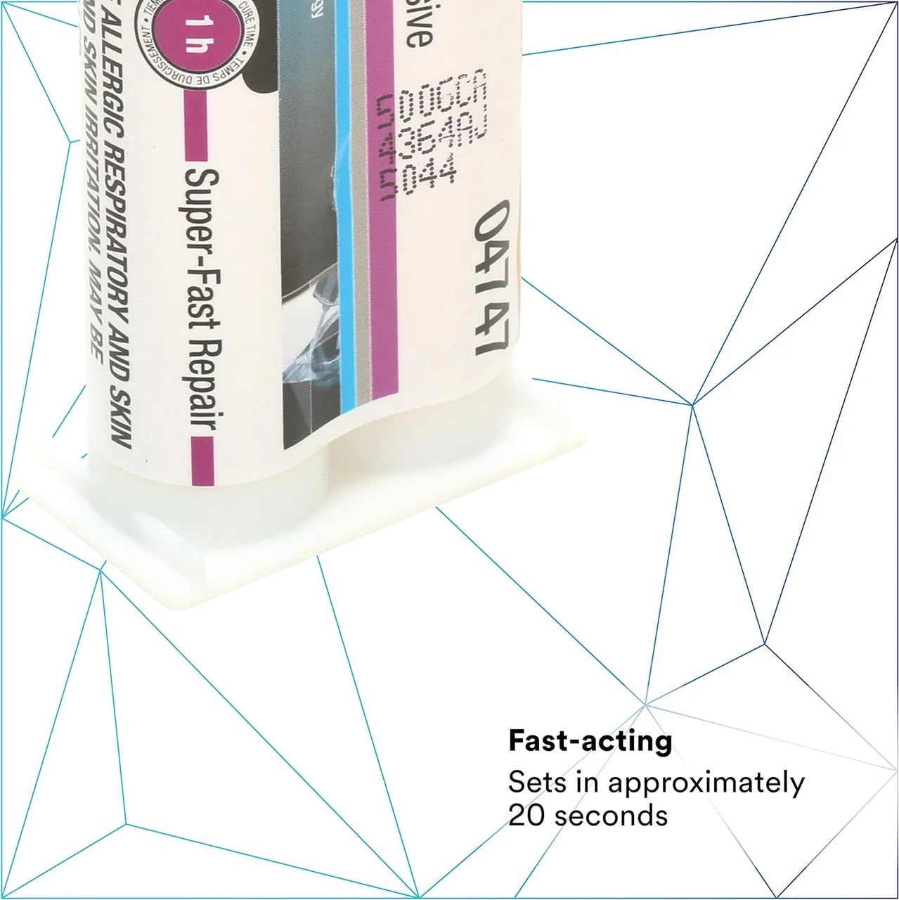 3M 47.3 mL Amber Super-Fast Repair Adhesive (4747) — product image 3