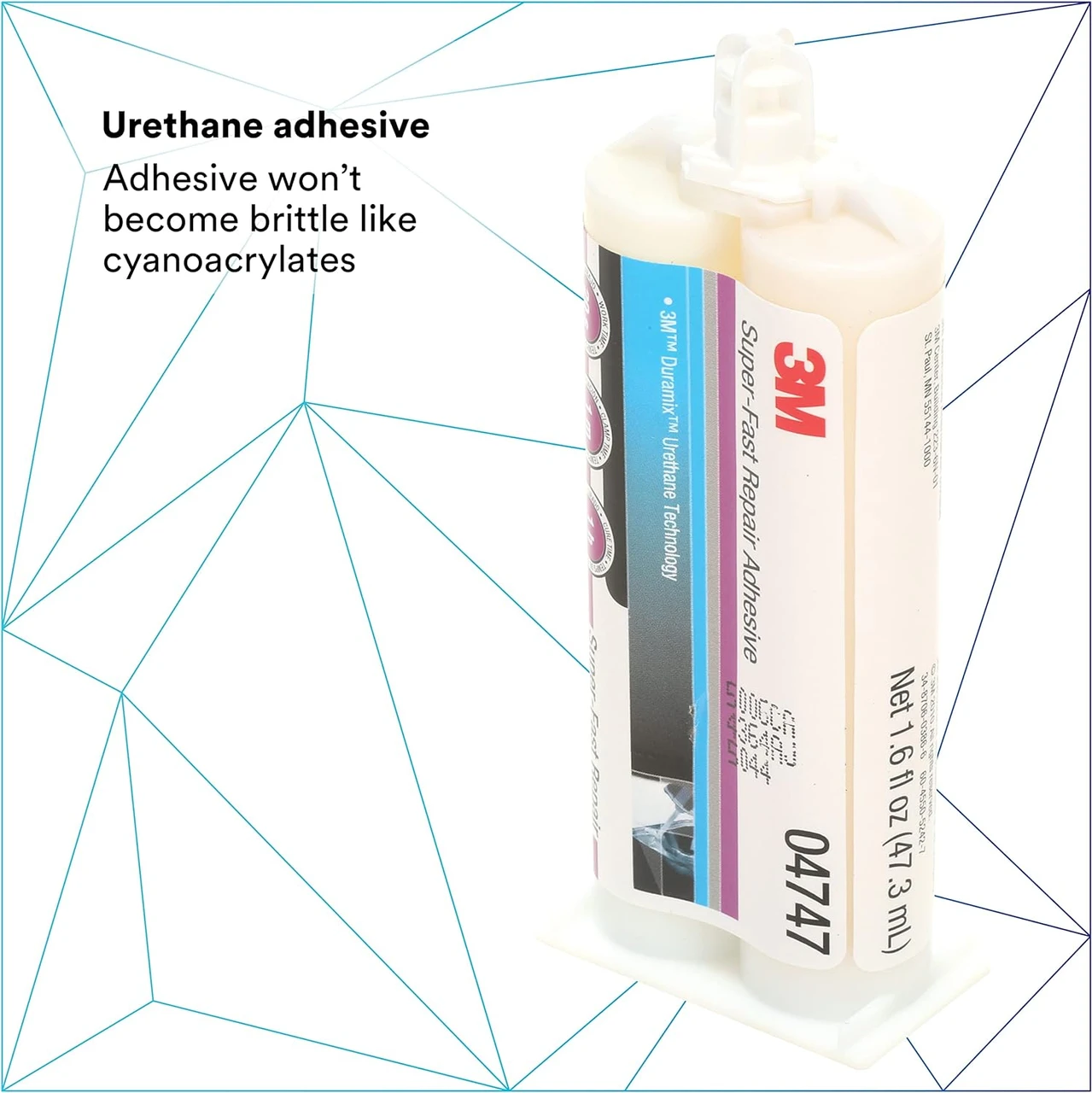3M 47.3 mL Amber Super-Fast Repair Adhesive (4747) — product image 6