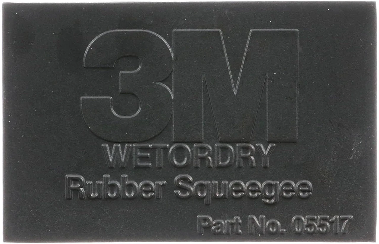 3M 2-3/4" X 4-1/4" Wetordry Rubber Squeegee (5517)