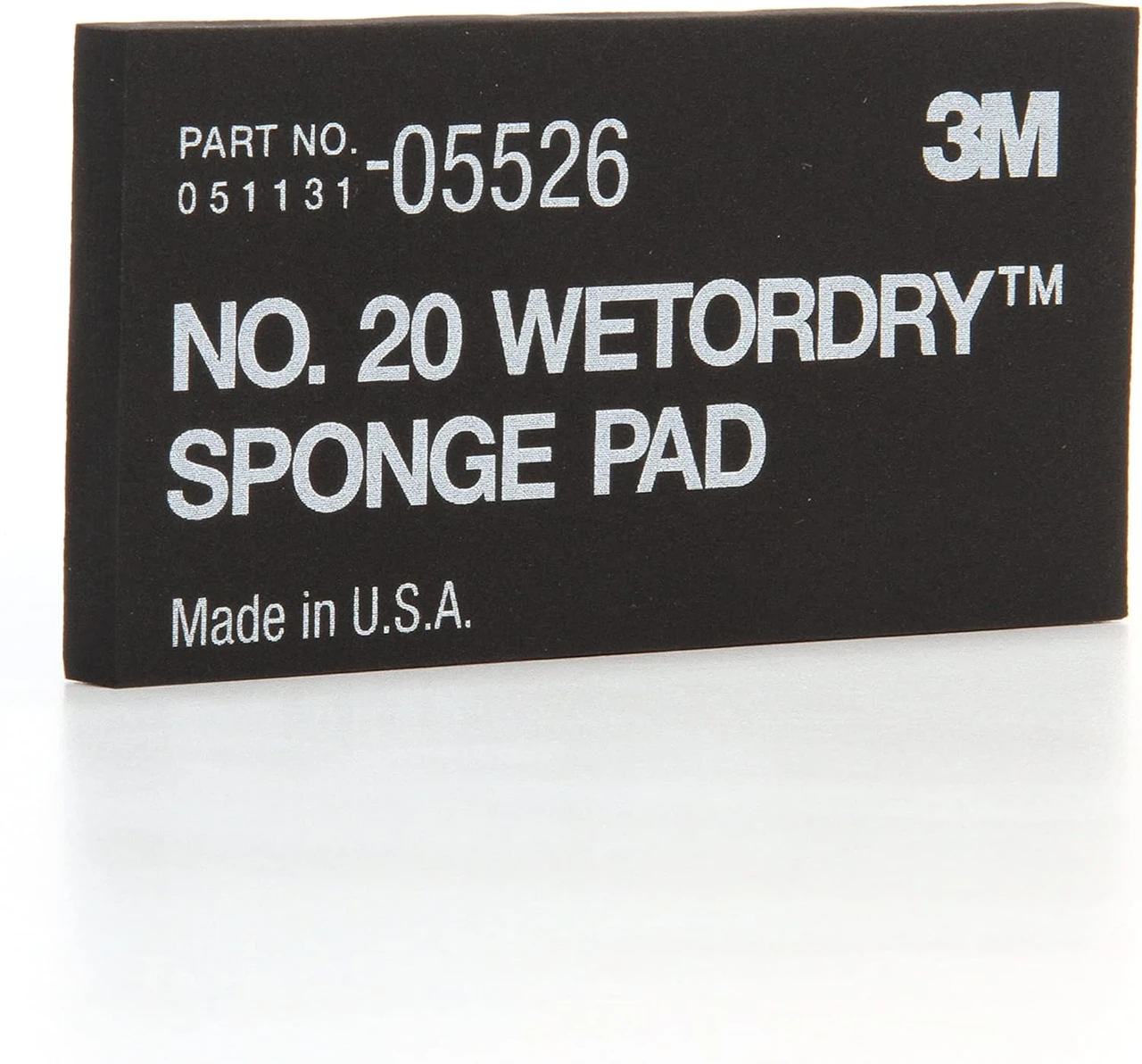 3M 5-1/2" X 2 3/4" x 3/8" Wetordry Sponge Pad (5526) — product image 2